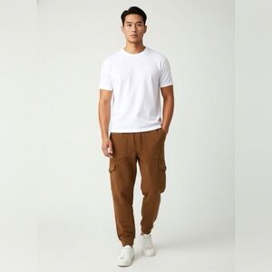DSG Men's Rust Cargo Jogger Pants
